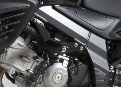 Aero padací chrániče R&G Racing pro motocykly SUZUKI V-Strom 650, černé